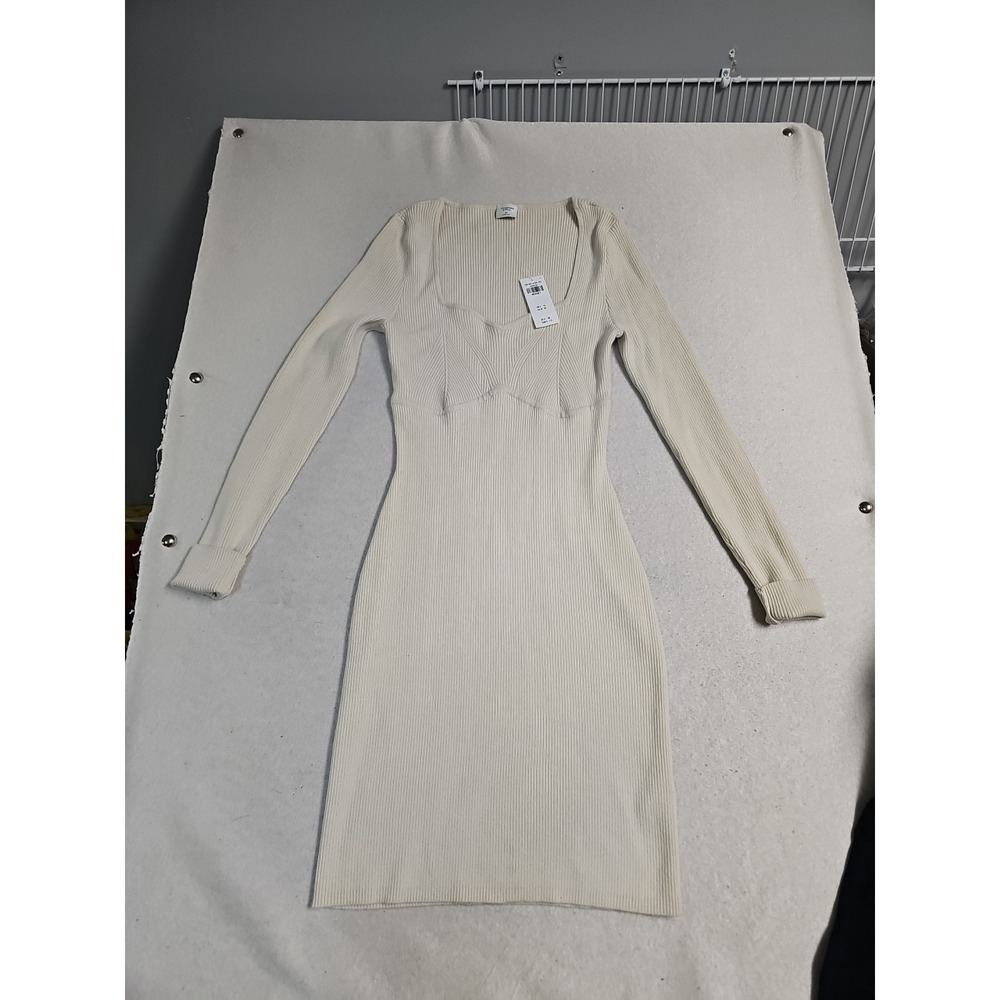 Abercrombie & Fitch Dress Long Sleeve Tall Witchy Form Fitting  Size M‎ T New